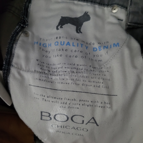 BOGA | button fly slim straight jeans - Picture 13 of 13